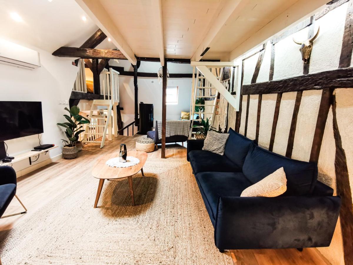 Loft Atypique Au Calme Avec Cour Privative Apartment